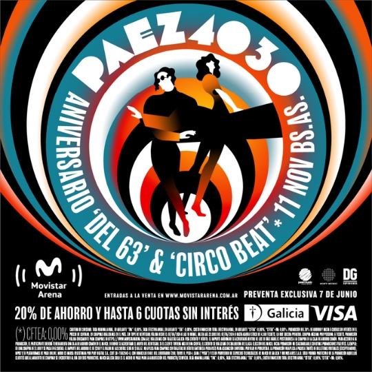 Fito Páez sigue celebrando sus álbumes más famosos: dónde y cuándo festejará los aniversarios de Circo Beat y Del 63